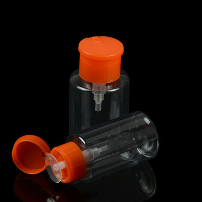 3.3oz 100 مللي زجاجة مستحضرات التجميل PET زجاجة مزيل طلاء الأظافر مع مضخة مزيل طلاء