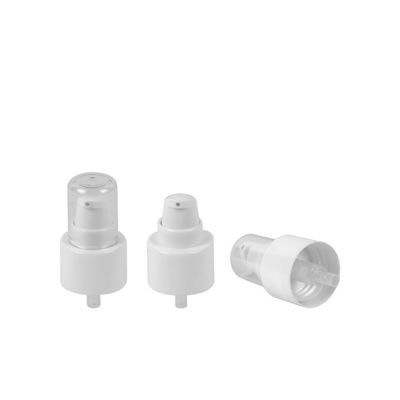 24MM الرقبة 0.23CC كريم غسول مضخة مزدوجة الجدار موزع العلاج مع overercap واضح