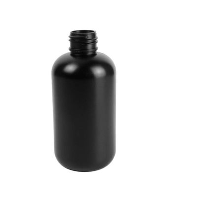 180 مل 24/410 HDPE White Boston Round Bottles Skin Care Personal Care 30٪ PCR