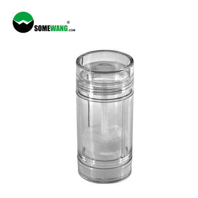 ODM OEM 65ml Deodorant Stick أسطواني شفاف كزجاجة 65 جم لعطر الجسم