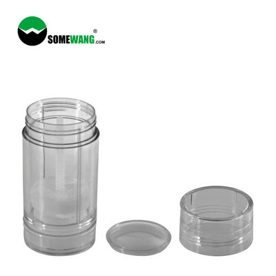 ODM OEM 65ml Deodorant Stick أسطواني شفاف كزجاجة 65 جم لعطر الجسم