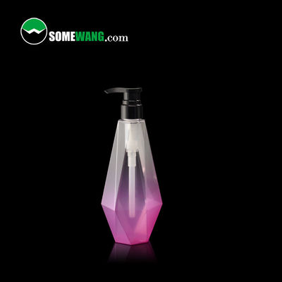 300ml / 500ml / 750ml مخصص PETG مجموعات زجاجة اسطوانة المعينية للشامبو