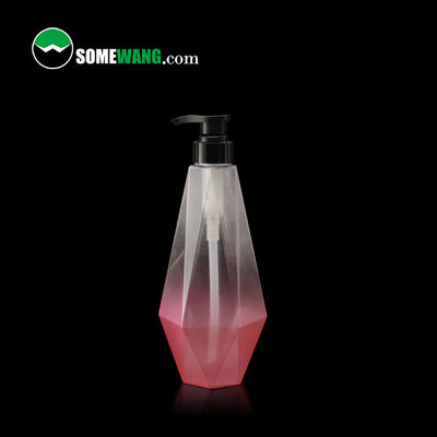 300ml / 500ml / 750ml مخصص PETG مجموعات زجاجة اسطوانة المعينية للشامبو